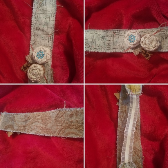 Women's Headband Map Gypsy Vintage Retro Original - Picture 3 of 5